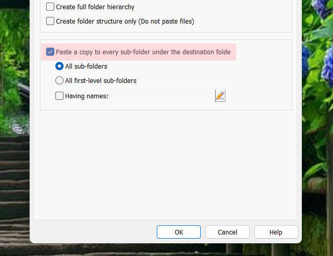 automatically copy new files to another folder
