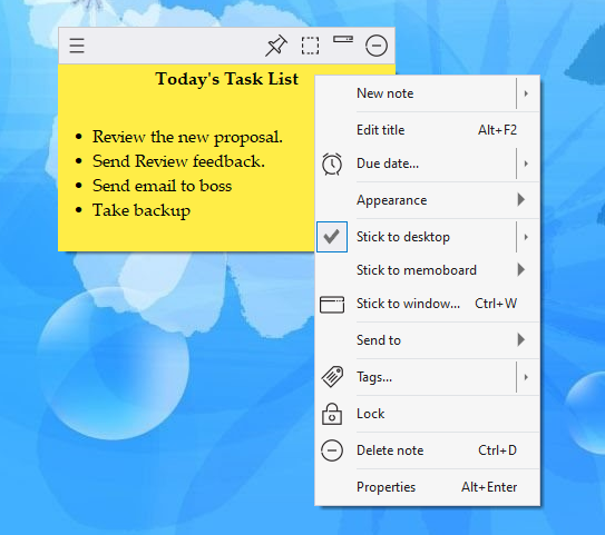 Write Your First Sticky Note On Windows Using Notezilla