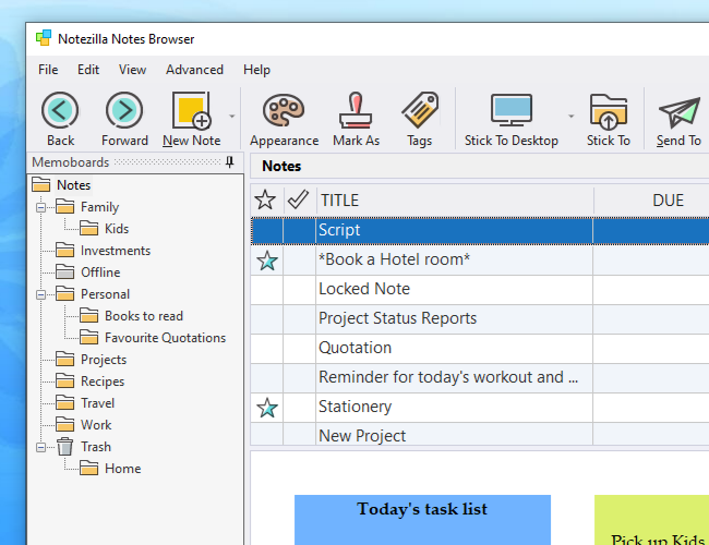 sticky note software for pc